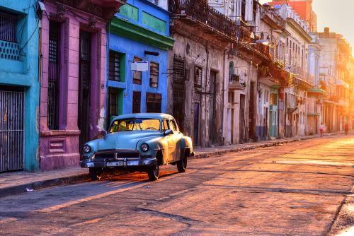 Oldtimer op Cuba