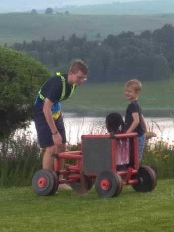 QUADRO mobiel aan het meer